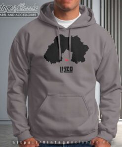 Lizzo Pop Singer Shirt Big Hair Bling Lips Hoodie