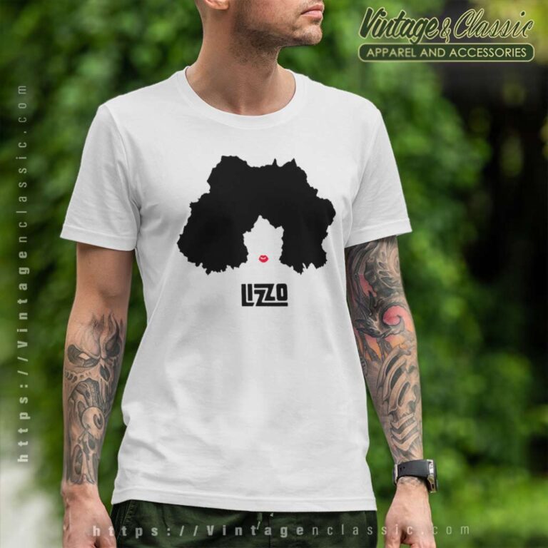 Lizzo Pop Singer Shirt Big Hair Bling Lips T Shirt Lizzo Pop Singer Shirt Big Hair Bling Lips T Shirt