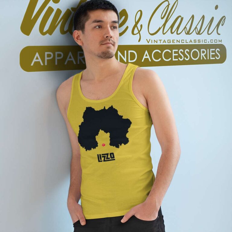 Lizzo Pop Singer Shirt Big Hair Bling Lips Tank Top Racerback Lizzo Pop Singer Shirt Big Hair Bling Lips Tank Top Racerback