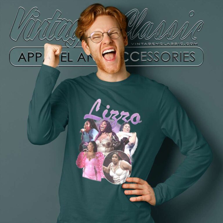 Lizzo Retro Graphic Tee Music Long Sleeve Tee Lizzo Retro Graphic Tee Music Long Sleeve Tee