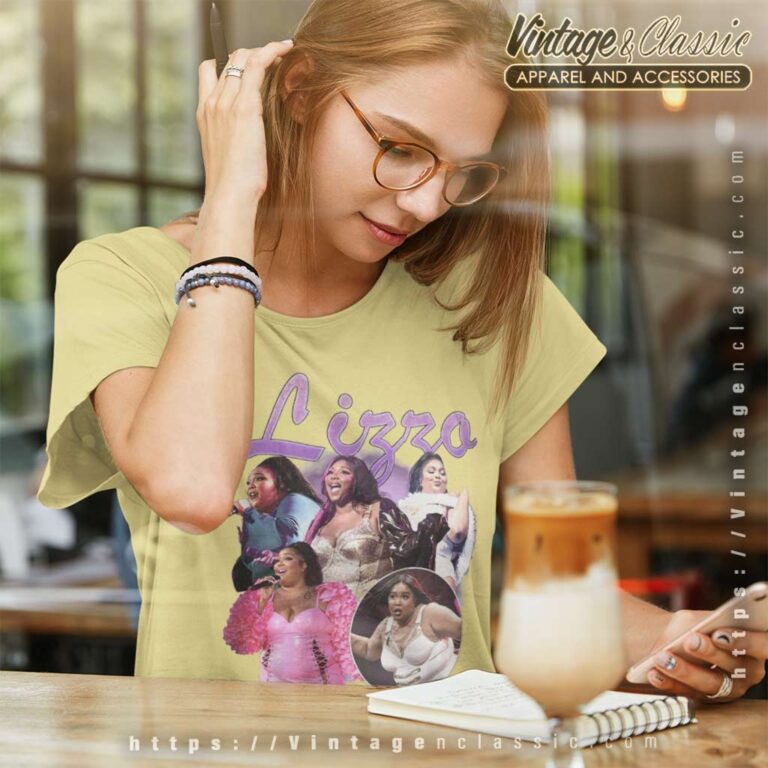 Lizzo Retro Graphic Tee Music Women TShirt Lizzo Retro Graphic Tee Music Women TShirt
