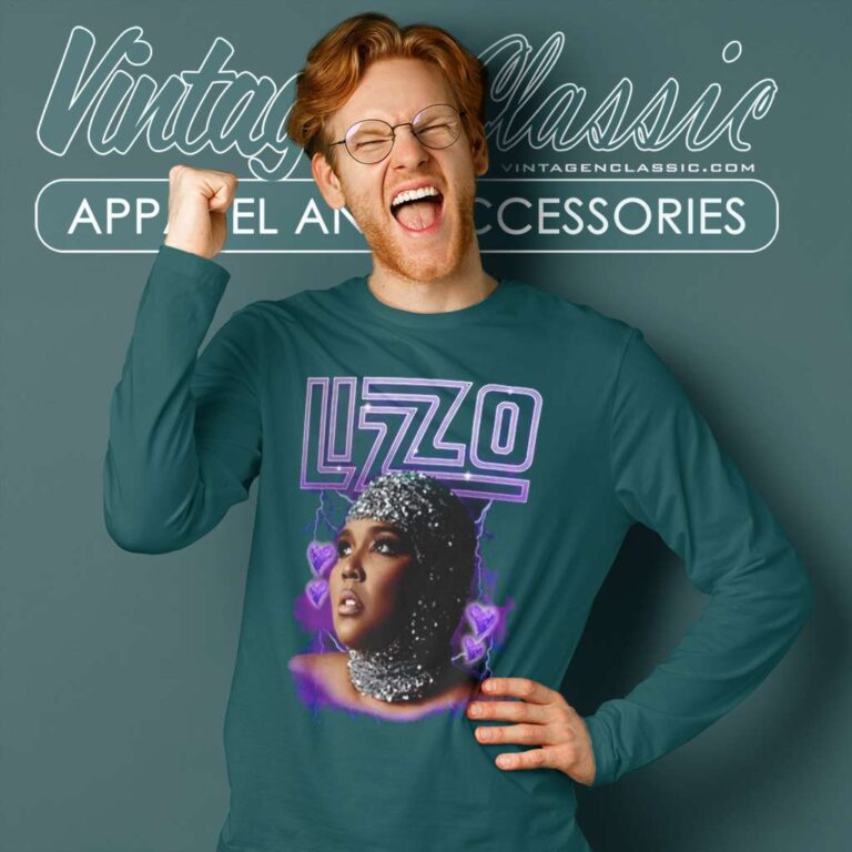 Lizzo Special Hearts Airbrush Mami Shirt Long Sleeve Tee Lizzo Special Hearts Airbrush Mami Shirt Long Sleeve Tee
