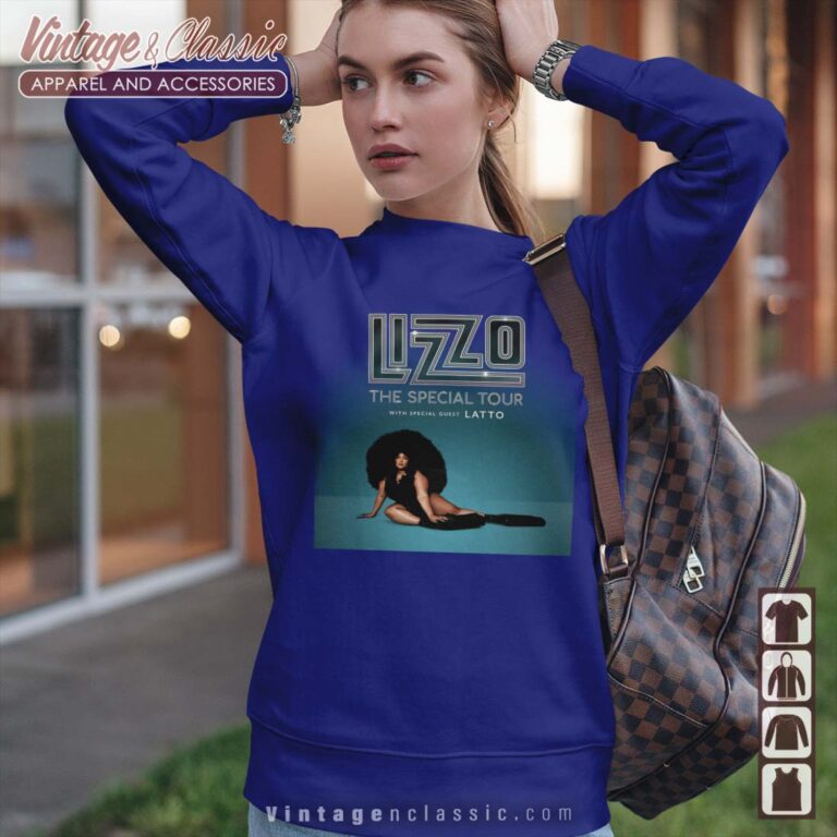 Lizzo Tour 2023 Poster Sweatshirt Lizzo Tour 2023 Poster Sweatshirt