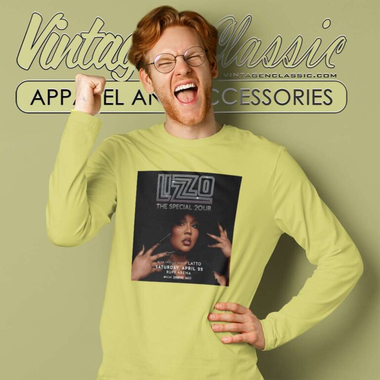 Lizzo With Special Guest Latto Long Sleeve Tee Lizzo With Special Guest Latto Long Sleeve Tee