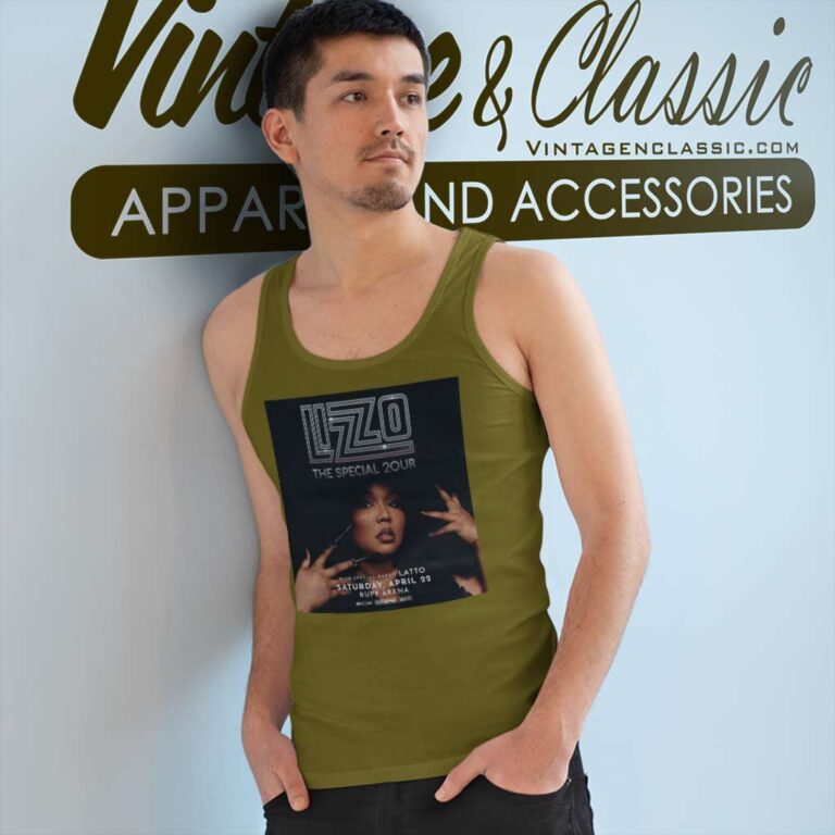 Lizzo With Special Guest Latto Tank Top Racerback Lizzo With Special Guest Latto Tank Top Racerback