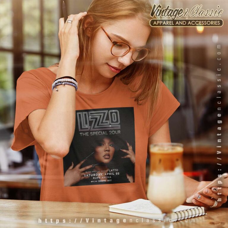 Lizzo With Special Guest Latto Women TShirt Lizzo With Special Guest Latto Women TShirt