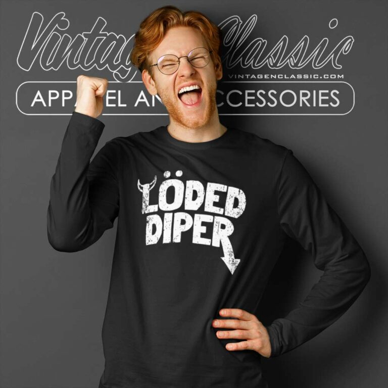 Loded Diper Rodrick Heffley Long Sleeve Tee Loded Diper Rodrick Heffley Long Sleeve Tee