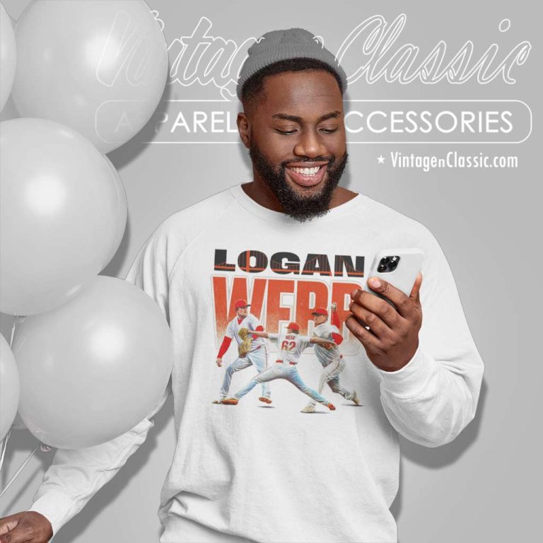 Logan Webb San Francisco Giants Sweatshirt Logan Webb San Francisco Giants Sweatshirt