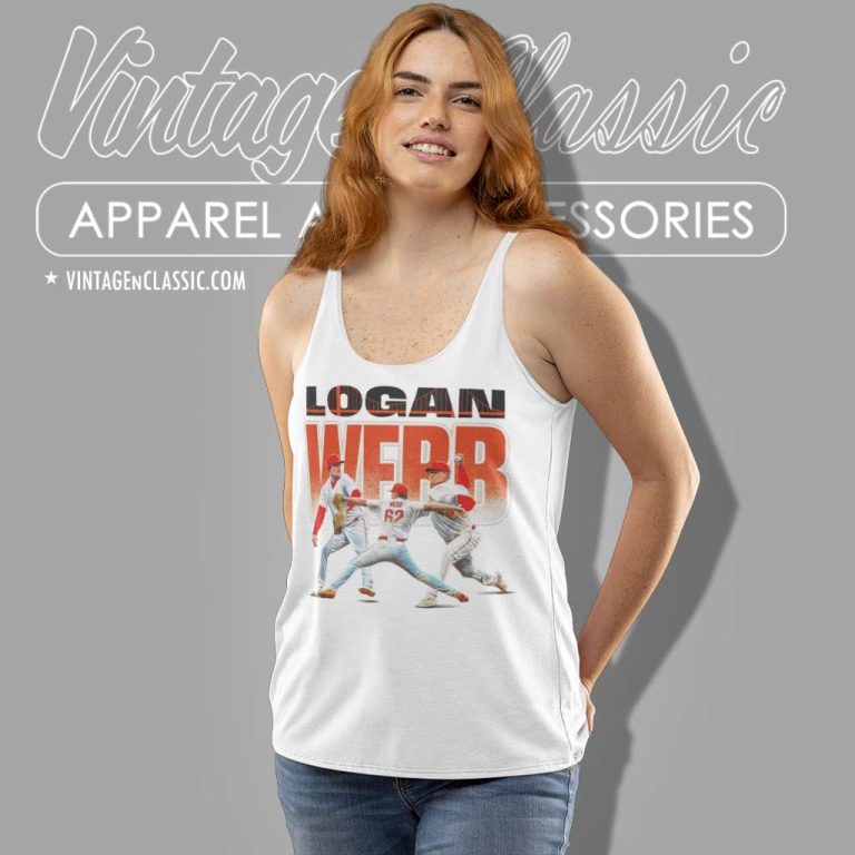Logan Webb San Francisco Giants Tank Top Racerback Logan Webb San Francisco Giants Tank Top Racerback