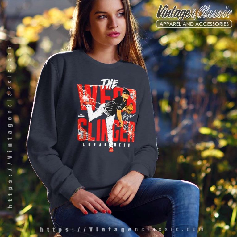Logan Webb San Francisco Giants Webb Slinger Sweatshirt Logan Webb San Francisco Giants Webb Slinger Sweatshirt