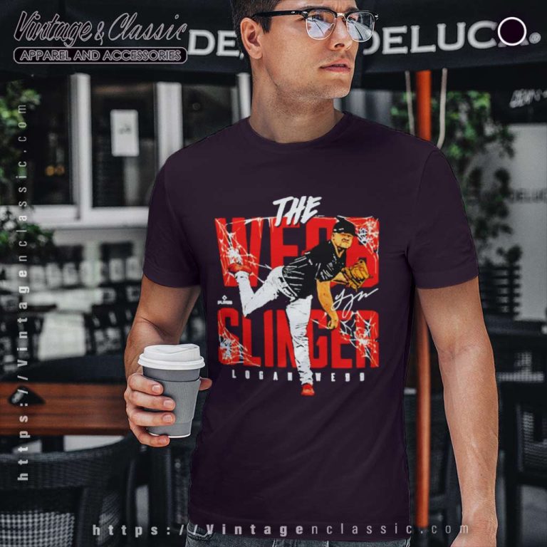 Logan Webb San Francisco Giants Webb Slinger T Shirt Logan Webb San Francisco Giants Webb Slinger T Shirt