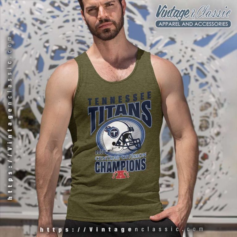 Logo 7 Vintage Tennessee Titans Tank Top Racerback Logo 7 Vintage Tennessee Titans Tank Top Racerback