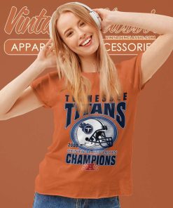 Logo 7 Vintage Tennessee Titans Women TShirt