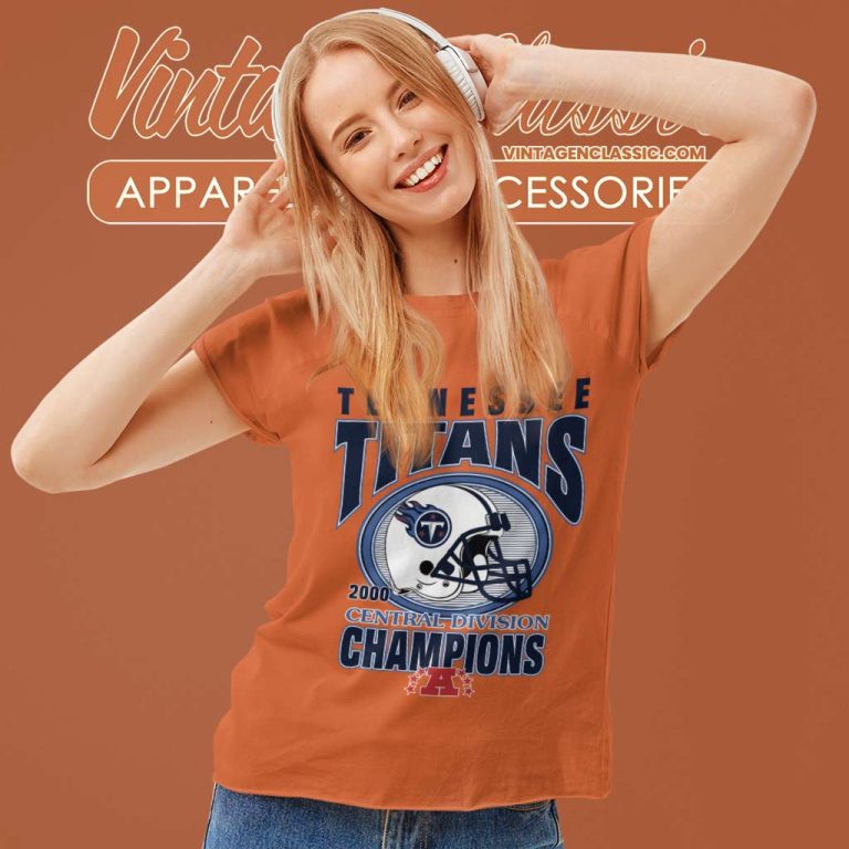 Logo 7 Vintage Tennessee Titans Women TShirt Logo 7 Vintage Tennessee Titans Women TShirt
