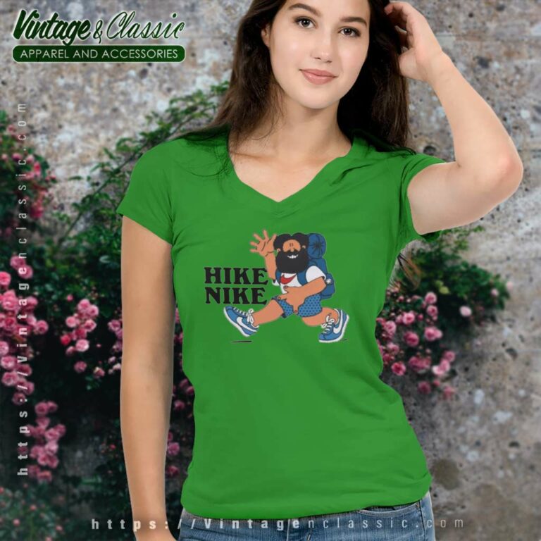 Logo Hike Nike V Neck TShirt Logo Hike Nike V Neck TShirt