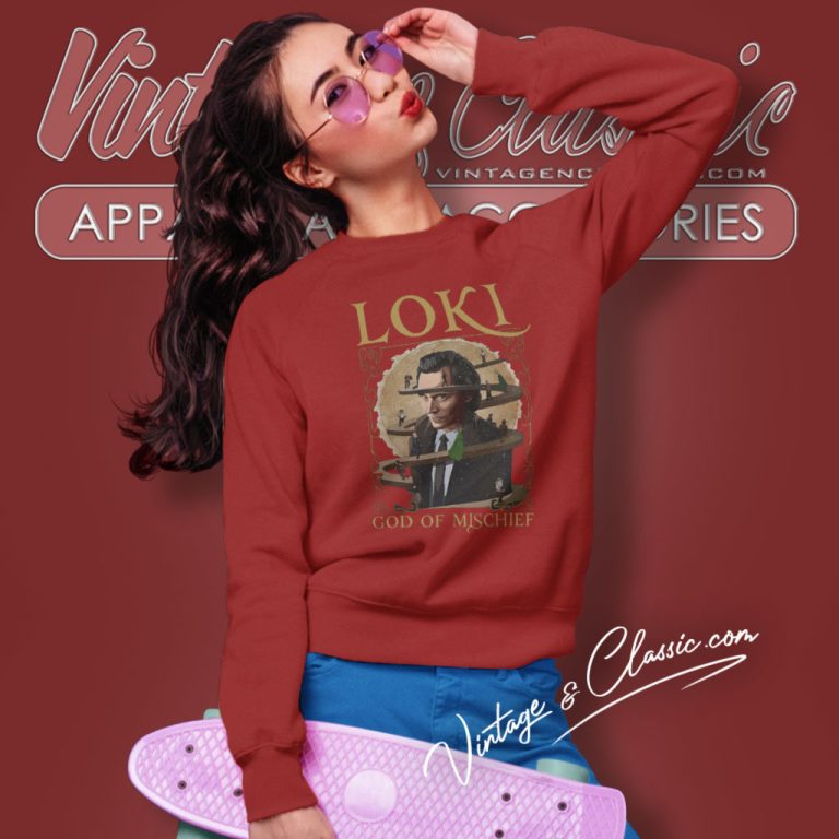 Loki Marvel Shirt God Of Mischief Season 2 Sweatshirt Loki Marvel Shirt God Of Mischief Season 2 Sweatshirt