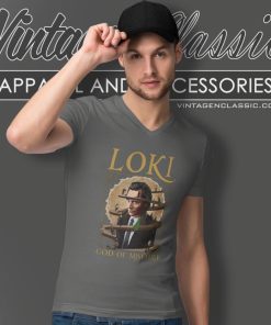 Loki Marvel Shirt God Of Mischief Season 2 V Neck TShirt