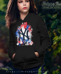 London Series Splatter New York Yankees Shirt 5 London Series Splatter New York Yankees Hoodie