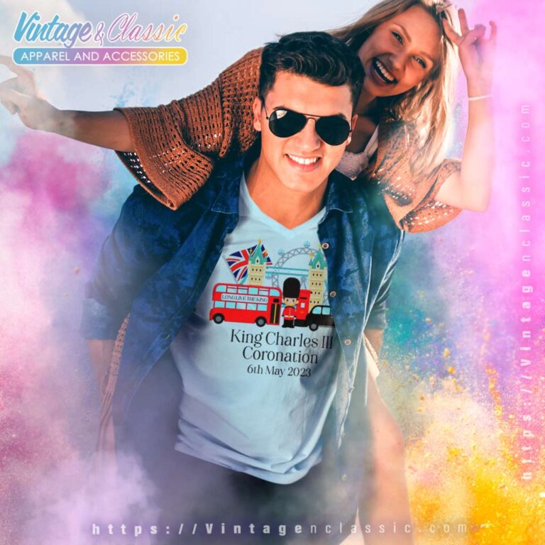 Long Live The King Coronation 6th May V Neck TShirt Long Live The King Coronation 6th May V Neck TShirt