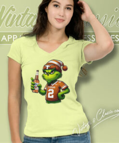 Longhorns Texas Grinch Beer Shirt Miller Lite Beer 5 Longhorns Texas Grinch Beer Shirt Miller Lite Beer V Neck TShirt