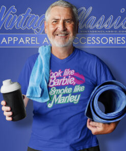 Look Like Barbie Smoke Like Marley Shirt Song V Neck TShirt