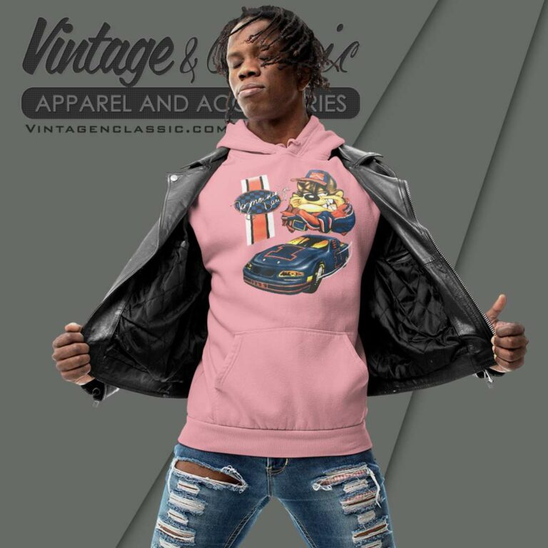 Looney Toons Tazmanian Devil Nascar Hoodie Looney Toons Tazmanian Devil Nascar Hoodie