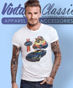 Looney Toons Tazmanian Devil Nascar T Shirt