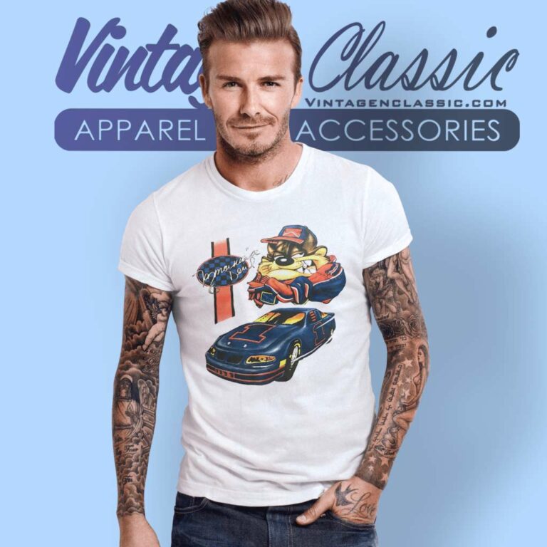 Looney Toons Tazmanian Devil Nascar T Shirt Looney Toons Tazmanian Devil Nascar T Shirt