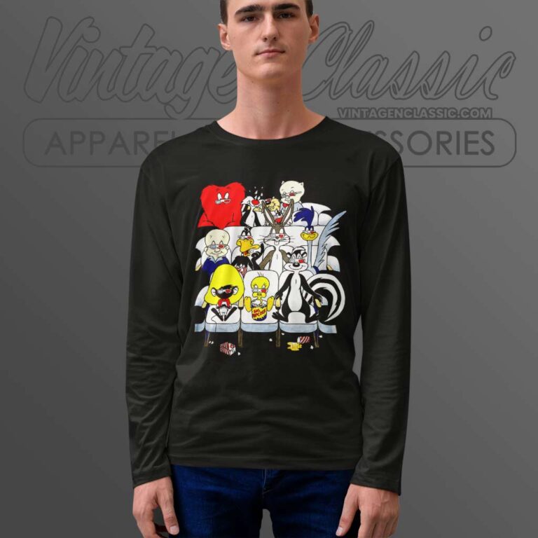 Looney Tunes 3d Movie Bugs Bunny Long Sleeve Tee Looney Tunes 3d Movie Bugs Bunny Long Sleeve Tee