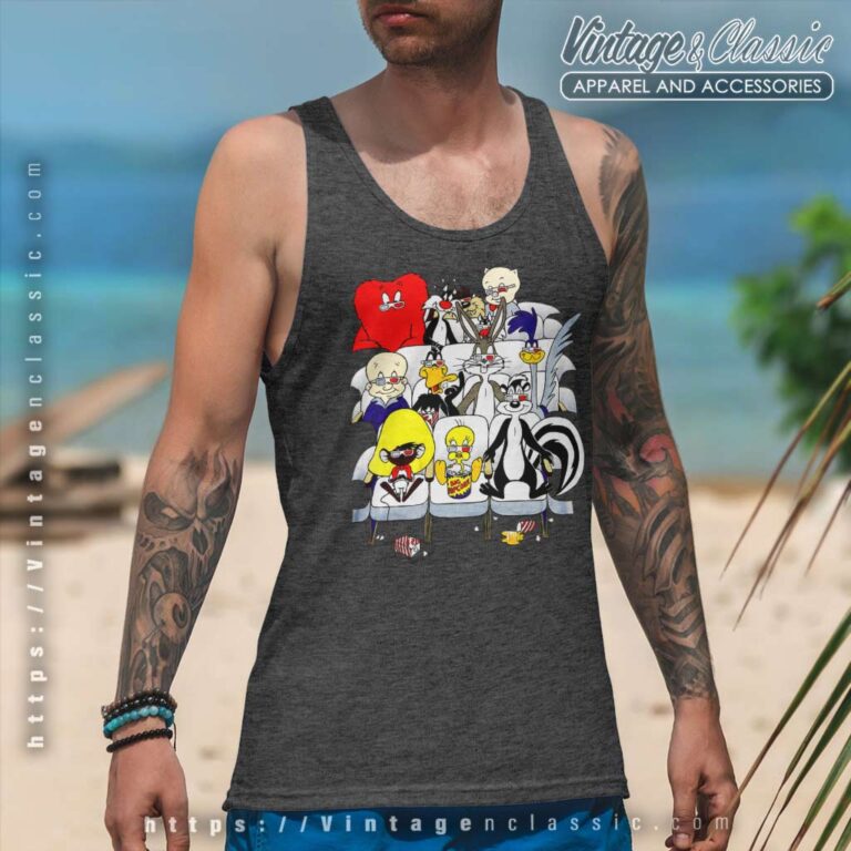 Looney Tunes 3d Movie Bugs Bunny Tank Top Racerback Looney Tunes 3d Movie Bugs Bunny Tank Top Racerback