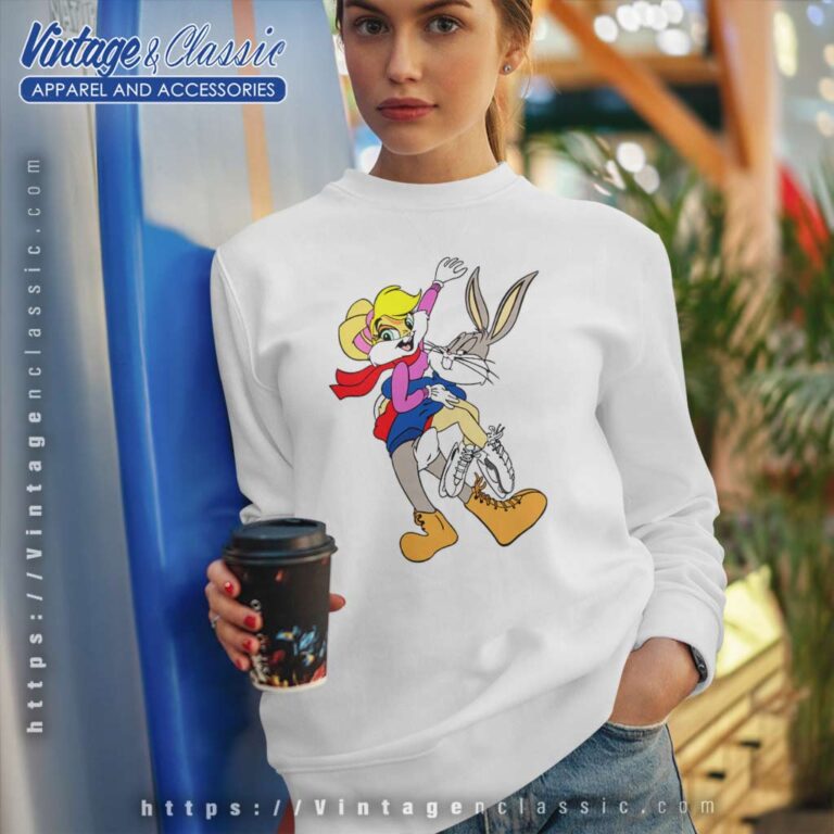 Looney Tunes Bugs Bunny And Lola Sweatshirt Looney Tunes Bugs Bunny And Lola Sweatshirt