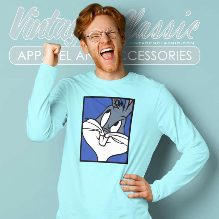 Looney Tunes Bugs Bunny Graphic Long Sleeve Tee Looney Tunes Bugs Bunny Graphic Long Sleeve Tee