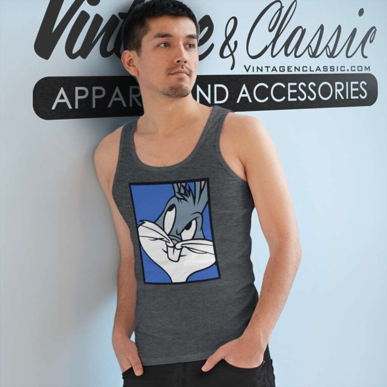 Looney Tunes Bugs Bunny Graphic Tank Top Racerback Looney Tunes Bugs Bunny Graphic Tank Top Racerback