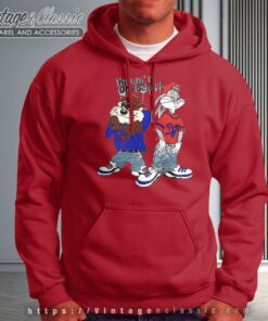 Looney Tunes Bugs Bunny Kickin It Old School Hoodie