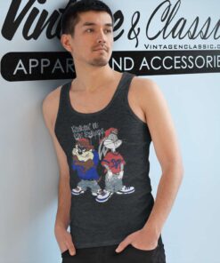 Looney Tunes Bugs Bunny Kickin It Old School Tank Top Racerback