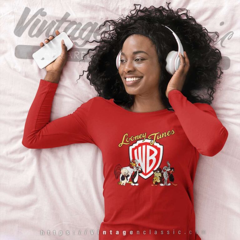 Looney Tunes Characters Warner Bros Long Sleeve Tee Looney Tunes Characters Warner Bros Long Sleeve Tee