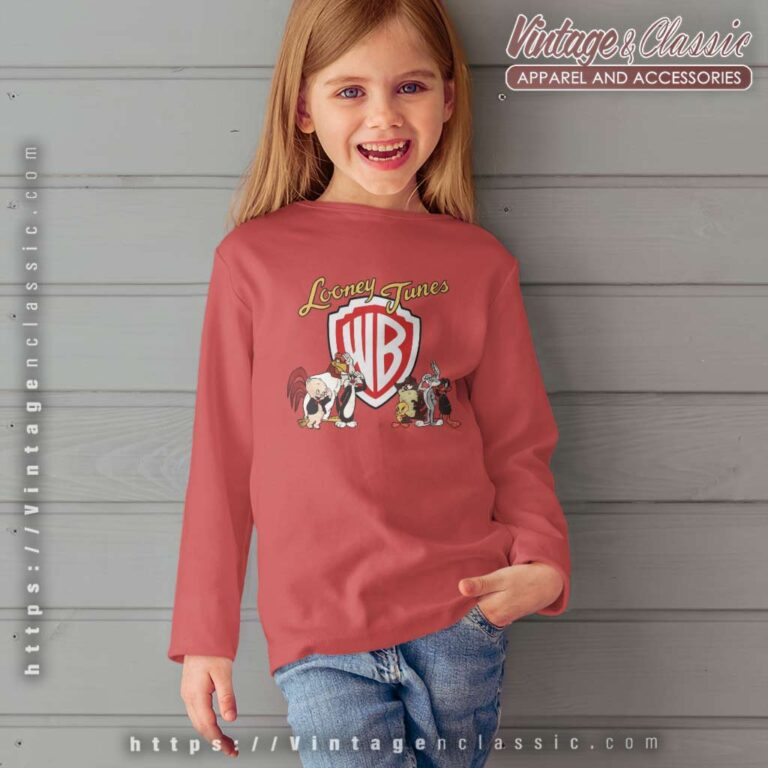 Looney Tunes Characters Warner Bros Youth Long Sleeve Looney Tunes Characters Warner Bros Youth Long Sleeve