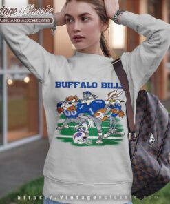Looney Tunes Friends Buffalo Bills Shirt Sweatshirt