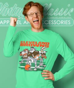Looney Tunes Friends Cleveland Browns Shirt