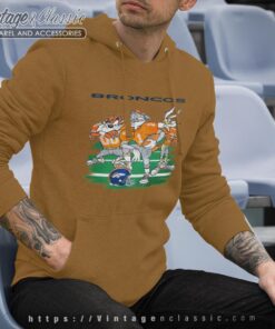 Looney Tunes Friends Denver Broncos Shirt Hoodie
