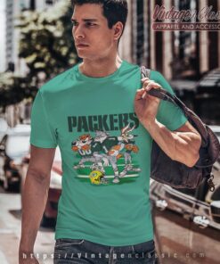 Looney Tunes Friends Green Bay Packers Shirt