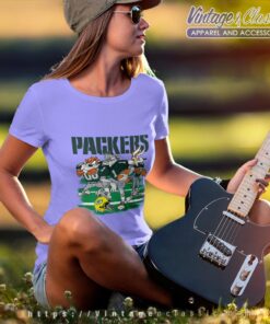 Looney Tunes Friends Green Bay Packers Shirt Women T shirt