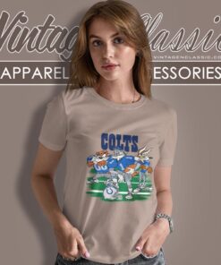 Looney Tunes Friends Indianapolis Colts Shirt Women T shirt