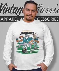 Looney Tunes Friends Jacksonville Jaguars Shirt Long Sleeve Tee