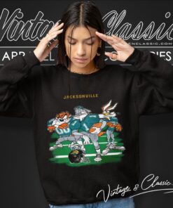 Looney Tunes Friends Jacksonville Jaguars Shirt Sweatshirt