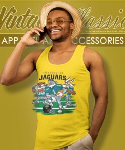 Looney Tunes Friends Jacksonville Jaguars Shirt Tank Top Racerback