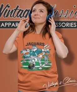 Looney Tunes Friends Jacksonville Jaguars Shirt Women T shirt