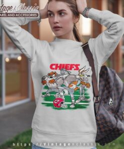Looney Tunes Friends Kansas City Chiefs Shirt Sweatshirt