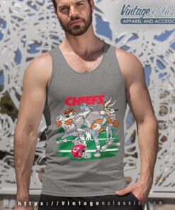 Looney Tunes Friends Kansas City Chiefs Shirt Tank Top Racerback