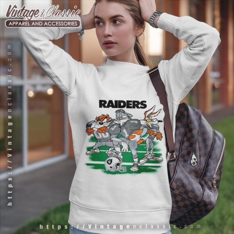 Looney Tunes Friends Las Vegas Raiders Shirt Sweatshirt Looney Tunes Friends Las Vegas Raiders Shirt Sweatshirt